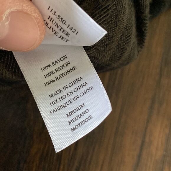 rails hunter plaid long sleeve shirt size M in GUC super soft - Picture 6 of 9